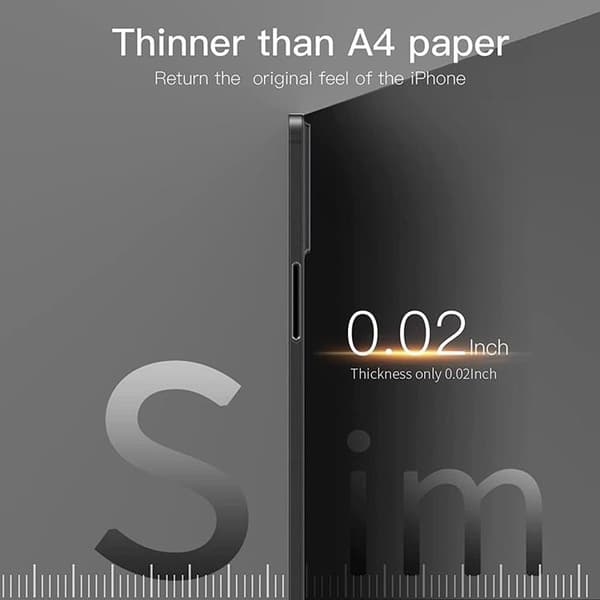BOOM Zero Mobilskal till iPhone 14 Plus Ultra Slim - Svart Svart