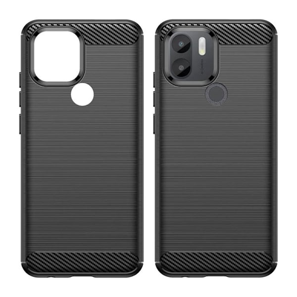 Xiaomi Redmi A1 Plus Skal Silicone Carbon - Svart