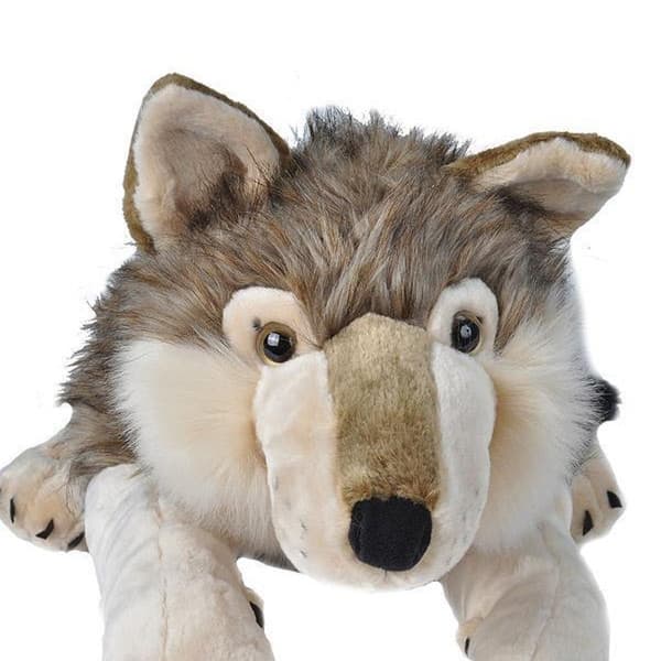 WILD R Fyldte Jumbo Cuddlekins 76 cm Ulv