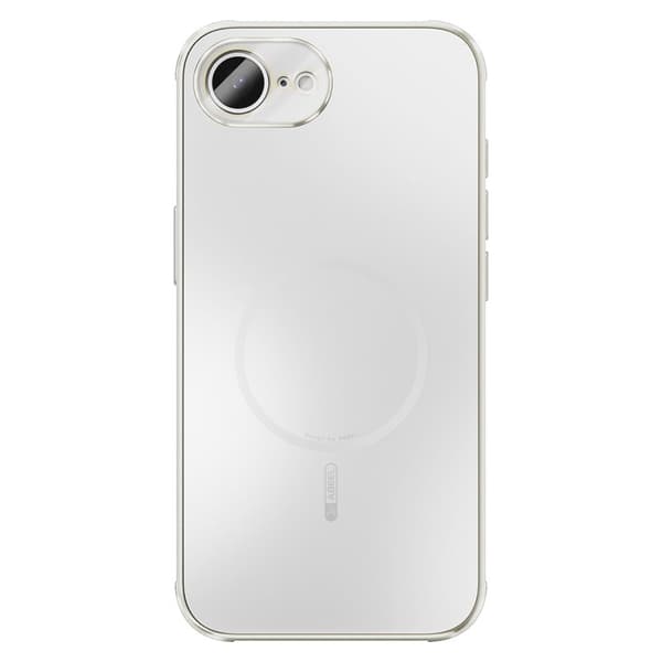 ABEEL Mobilskal till iPhone 16e Magnetiskt TPU PC Kylande Matt Vit