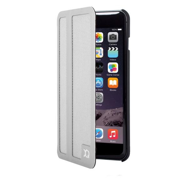 Xqisit Blavet fodral till Apple iPhone 6(S) Plus - Silver Silver