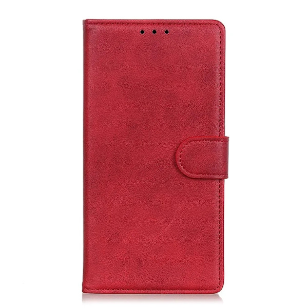 iPhone 17 Pro Plånboksfodral Cowhide Texture - Röd Röd