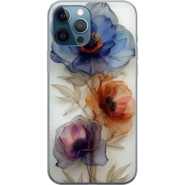 Mobilskal till Apple iPhone 12 Pro med Silkesblommor