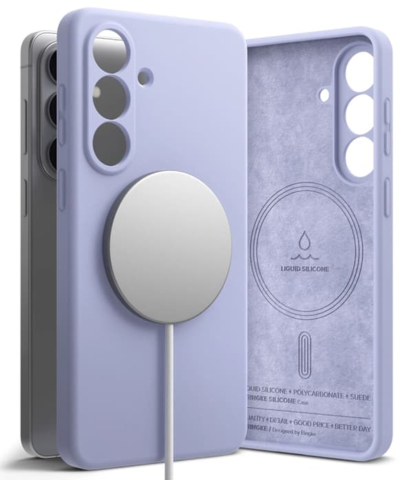 Ringke Mobilcover Til Galaxy S26 Plus Magsafe Silikone - Lavender Lila