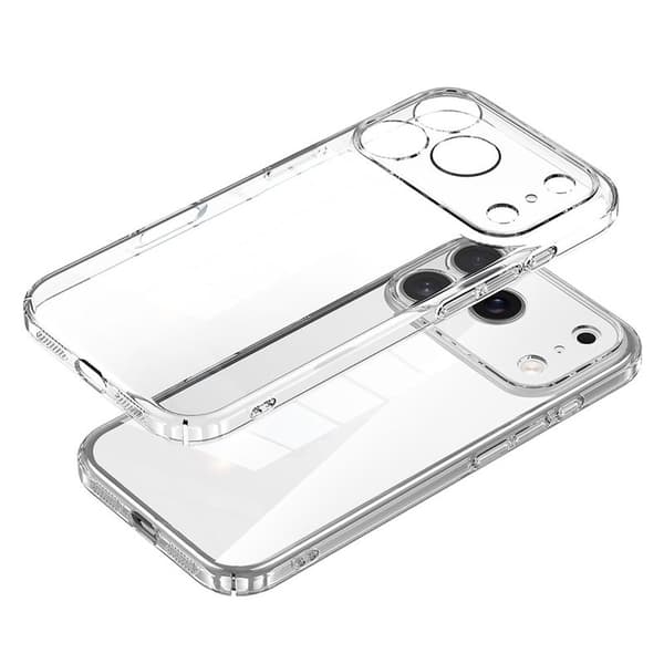 SULADA Mobilskal till iPhone 17 Pro Max Hård PC Kristallklar Transparent