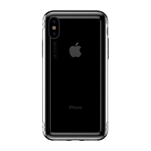 Baseus Airbags -kotelo iPhone XS MAX -puhelimelle - musta Black