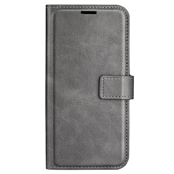 Flip Folio iPhone 14 Plus Plånboksfodral - Grå Gr