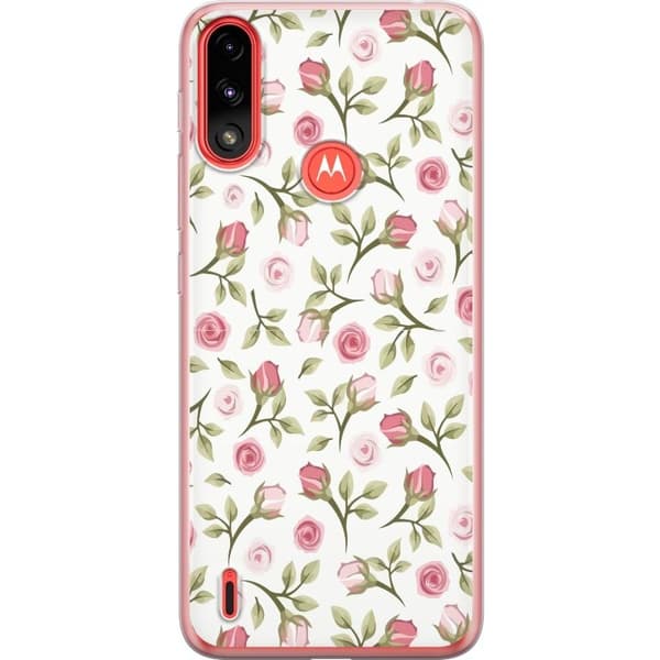 Mobilskal till Motorola Moto E7 Power med Blommigt