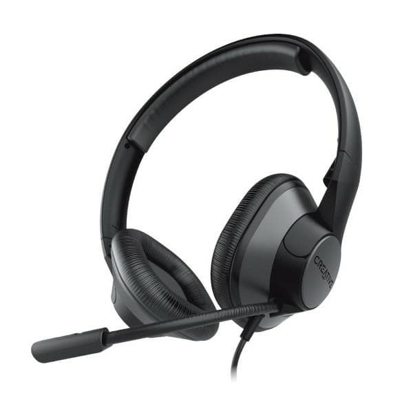 Creative Over-Ear Hörlurar Trådbundna med Mikrofon HS-720 V2 - Svart Svart