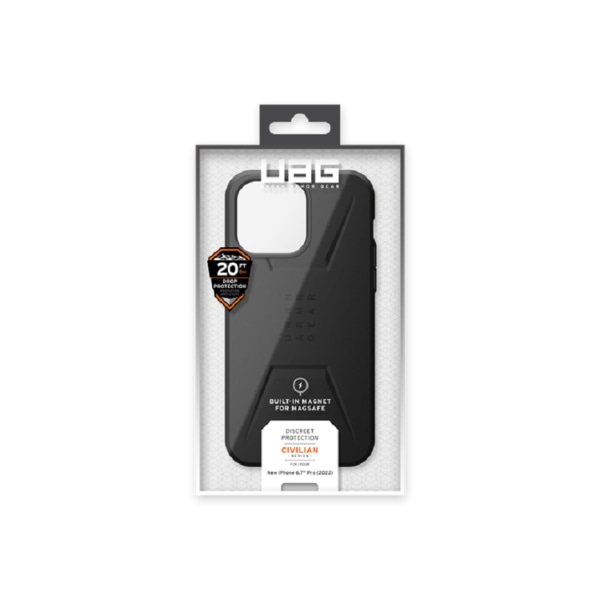 UAG iPhone 14 Pro Mobile Case Magsafe Civilian - musta