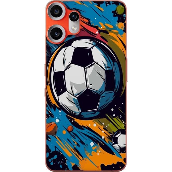 Mobilskal till Nothing CMF Phone 2 Pro med Fotbollar