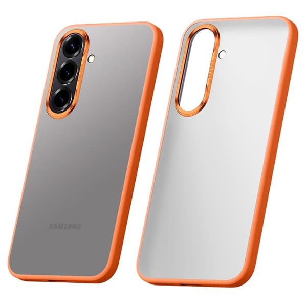 Sulada Mobilskal för Samsung Galaxy S26 Plus PC + TPU Stöttålig - Orange