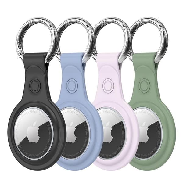 Tech Protect nøglering glidelås - Gunmetal Svart