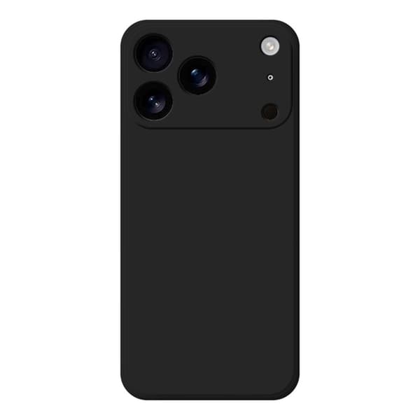 Mobilskal till iPhone 17 Pro TPU Straight Edge - Svart Svart