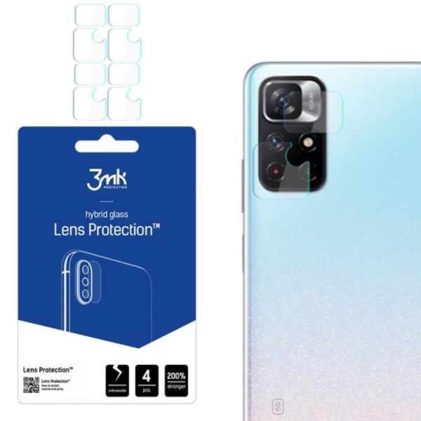 3MK Xiaomi Redmi Note 11 kameralinsecover i hærdet glas