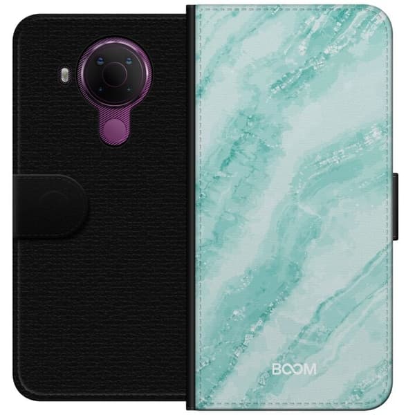 Plånboksfodral till Nokia 5.4 med Mint Marble