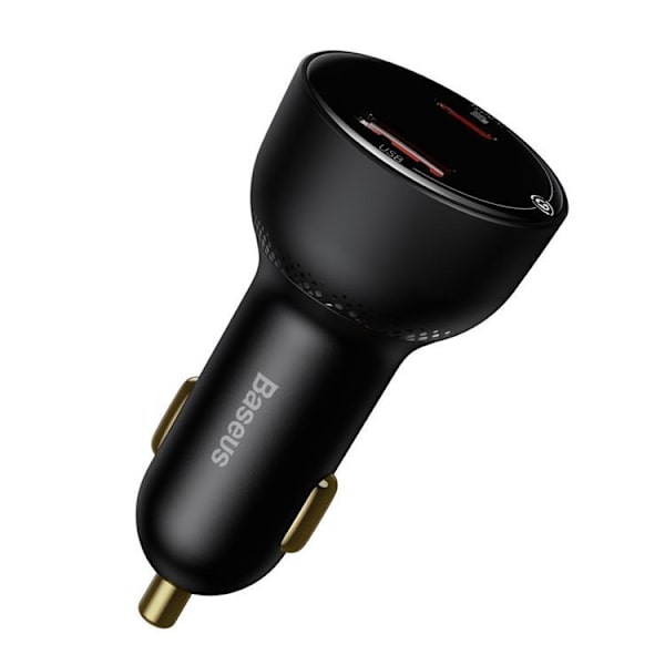 Baseus Superme Billaddare USB Till USB-C 100W - Svart Svart