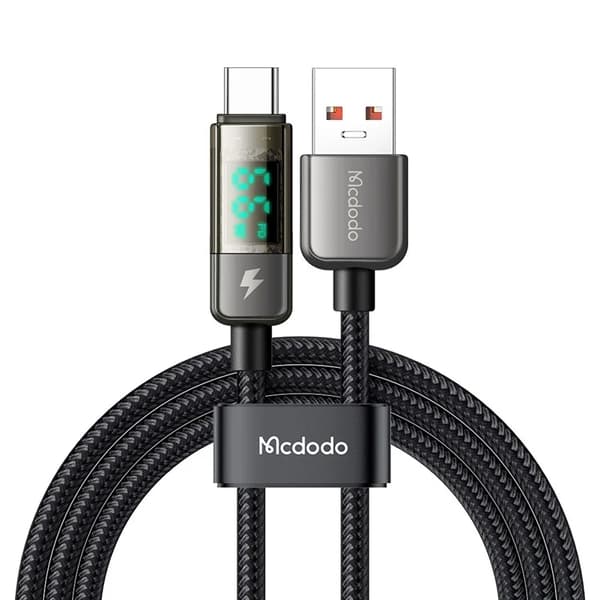 MCDODO USB-A - USB-C 100W Kabel 1.2M CA-3630 - Svart Svart