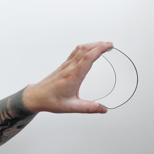 Wozinsky Galaxy A73 Härdat Glas Skärmskydd Flexi Nano - Transparent Transparent
