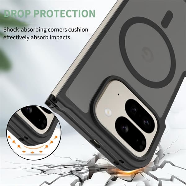 Mobilskal till Google Pixel 10 Pro Fold MagSafe Skin Touch - Svart Svart