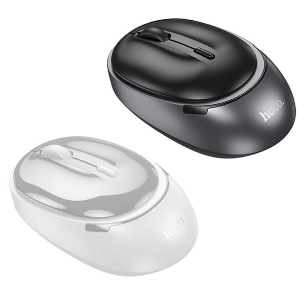 Hoco Trådlös Datormus 2.4G 1600 DPI GM34 - Vit Vit