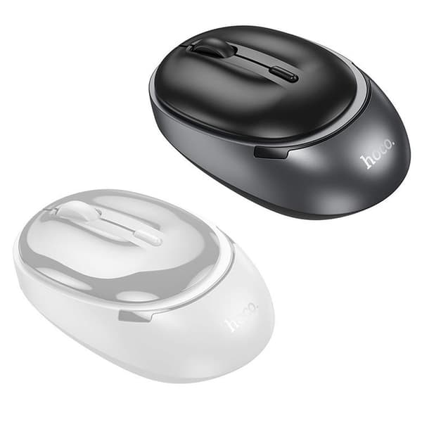 Hoco Trådløs Mus 2.4G 1600 DPI GM34 - Hvid Vit