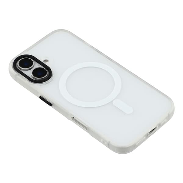 Mobilskal till iPhone 17 MagSafe Skin Touch - Transparent Vit Vit