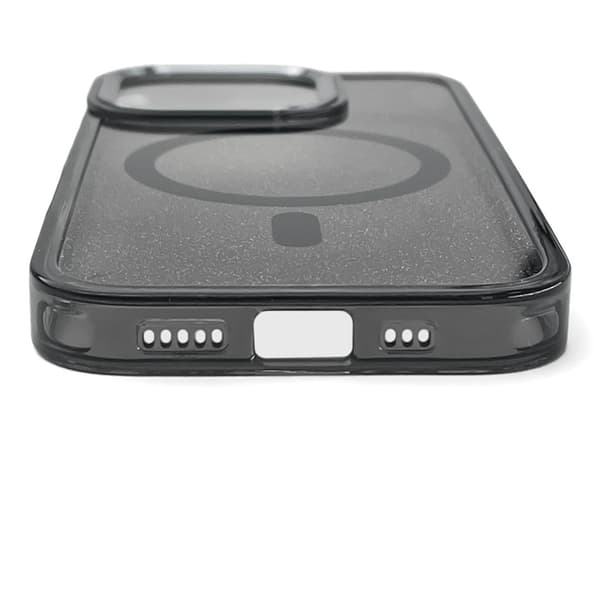Telefontaske til iPhone 17 Pro Max MagSafe Glitter - Sort Svart