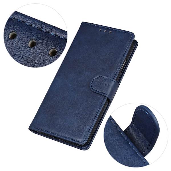 Plånboksfodral för Samsung Galaxy S26 Plus Konstläder Ställ - Blå