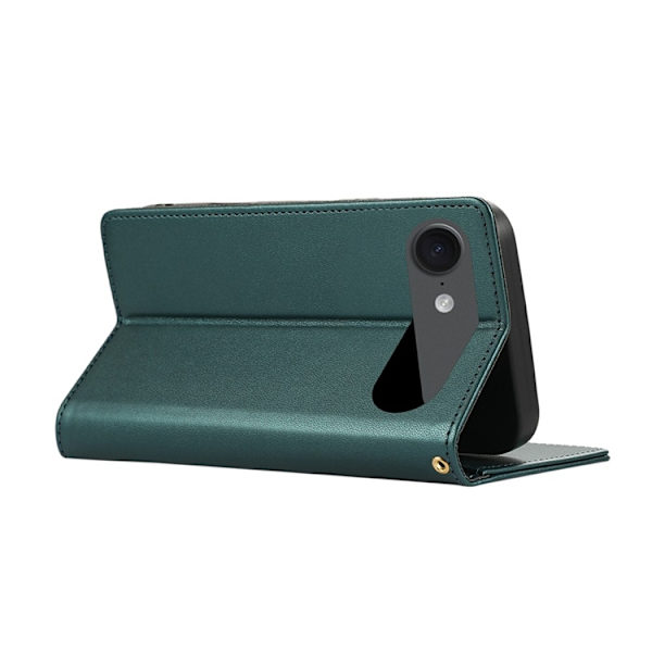 iPhone Air Plånboksfodral RFID Rhombus Läder - Grön Grön