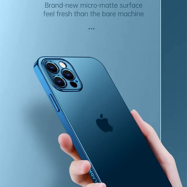 SULADA Mobilskal till iPhone 13 Pro TPU Electroplating Blå 6.1 tum