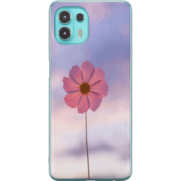 Mobilskal till Motorola Edge 20 Lite med Rosa blomma