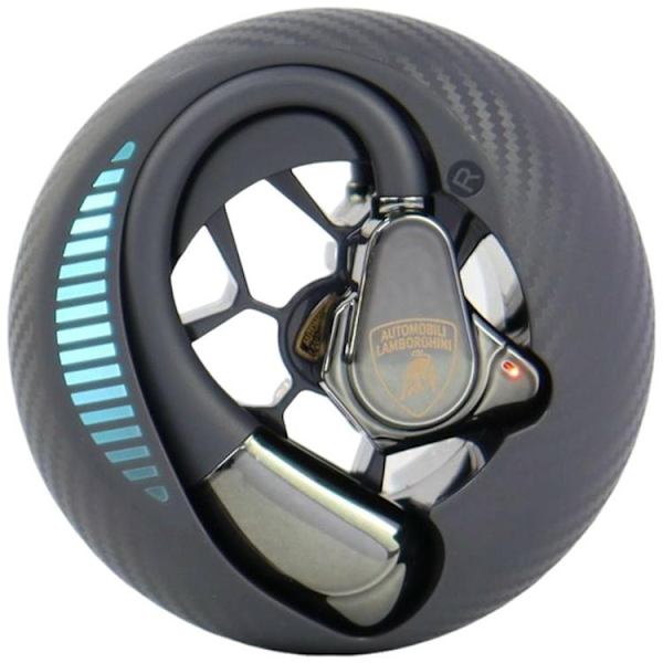 Lamborghini Open-Ear Trådlösa Hörlurar Bluetooth D1 Open Air - Grå