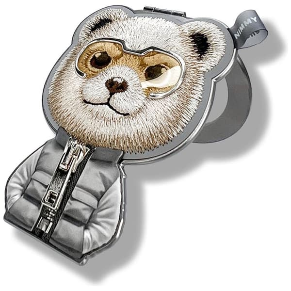 Nimmy Magnetiskt Pendant Cool&Cute 2.0 Bear - Grå