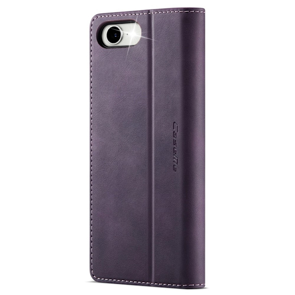 Caseme iPhone 16e Plånboksfodral RFID Blocking - Lila Lila