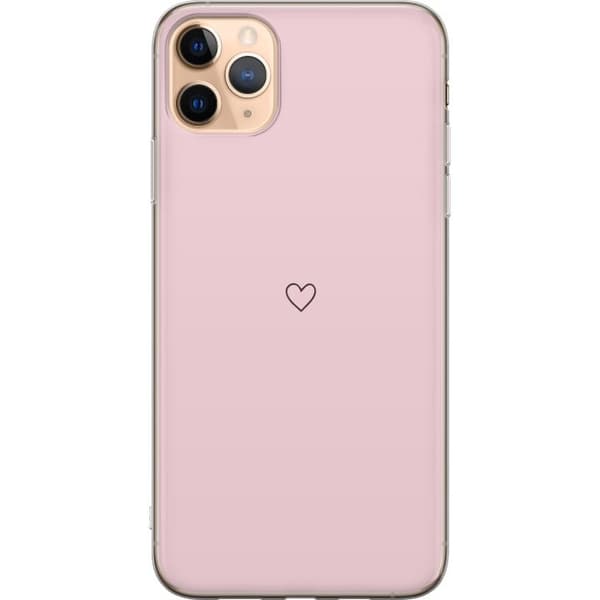 Telefontaske til Apple iPhone 11 Pro Max med lille hjerte