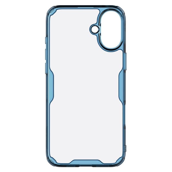 NILLKIN Pro Series Mobilskal till iPhone 16 Plus TPU+PC Ultra Clear Blå