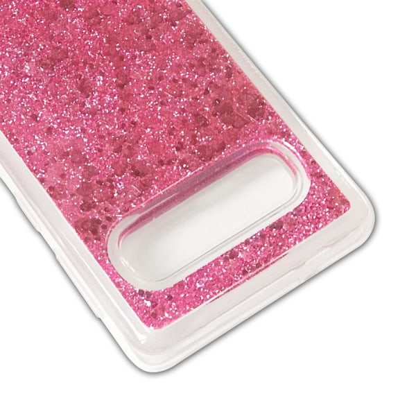 Glitter Cover til Samsung Galaxy S10 Plus - Pink Pink
