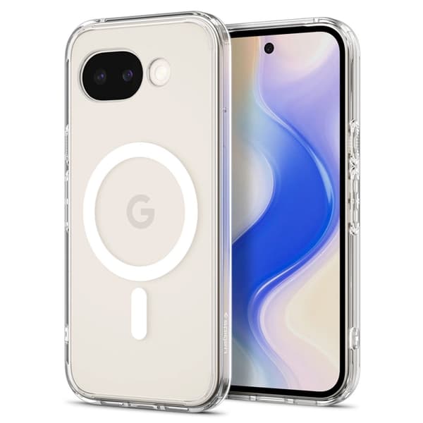 Spigen Mobilskal För Google Pixel 10A MagSafe Ultra Hybrid - Clear/Vit Transparent