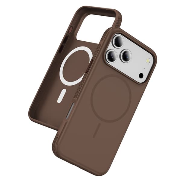 Mobilskal till iPhone 17 Pro MagSafe PC + TPU Shockproof - Brun Brun