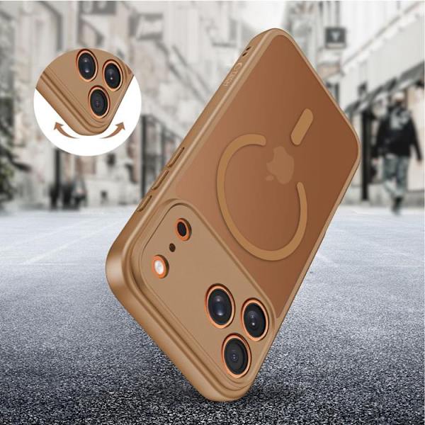 Tech Protect Telefontaske til iPhone 17 Pro Magsafe BasicMag - Matt Brun Brun