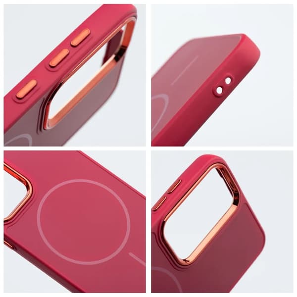Mobilskal till Galaxy A56 Magsafe Frame - Magenta Magenta