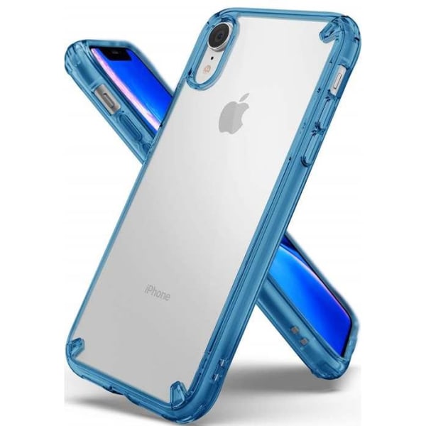Ringke Fusion Shock Absorption Cover til iPhone XR - Blå Blue