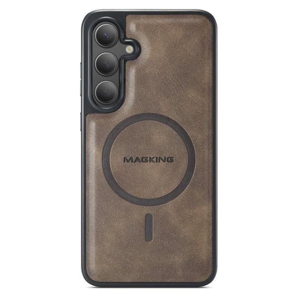MAGKING Mobilskal för Samsung Galaxy S26 Plus Magnetiskt PC + TPU - Kaffe
