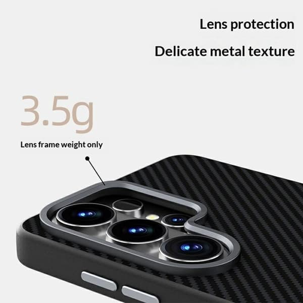 ABEEL Mobilskal för Samsung Galaxy S26 Plus Magnetiskt TPU PC - Svart