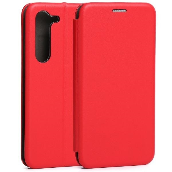 Beline Galaxy S23 Punge Etui Magnetisk - Rød