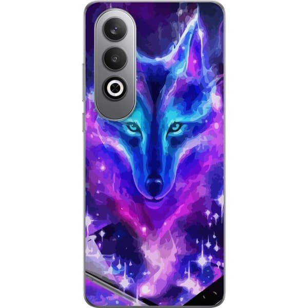 Taske til OnePlus Nord CE4 med Neon Wolf