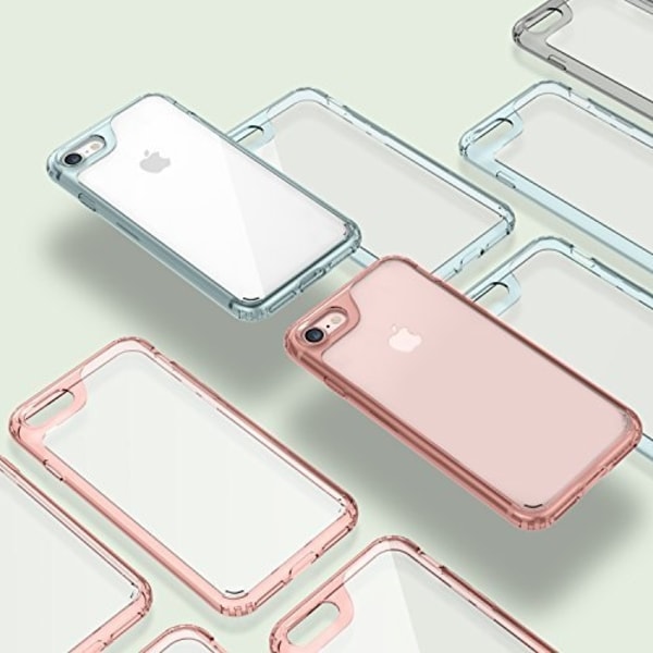 Caseology Waterfall Skal till Apple iPhone 7 Plus - Grå grå