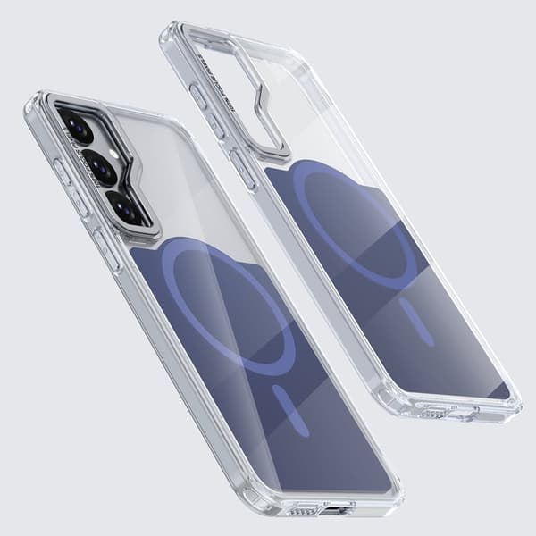 Mobilskal för Samsung Galaxy S26 Plus Magnetiskt Shockproof TPU - Blå
