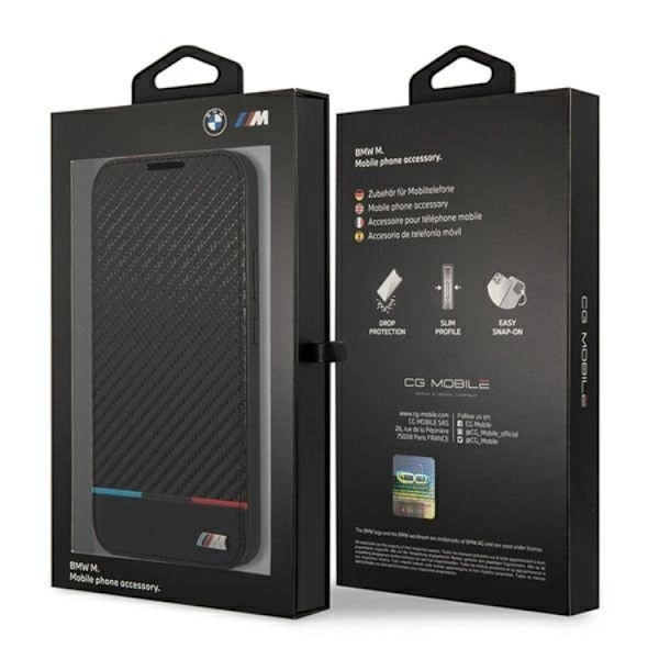 BMW M Collection Triangles Fodral Galaxy S22 Plus - Svart Svart